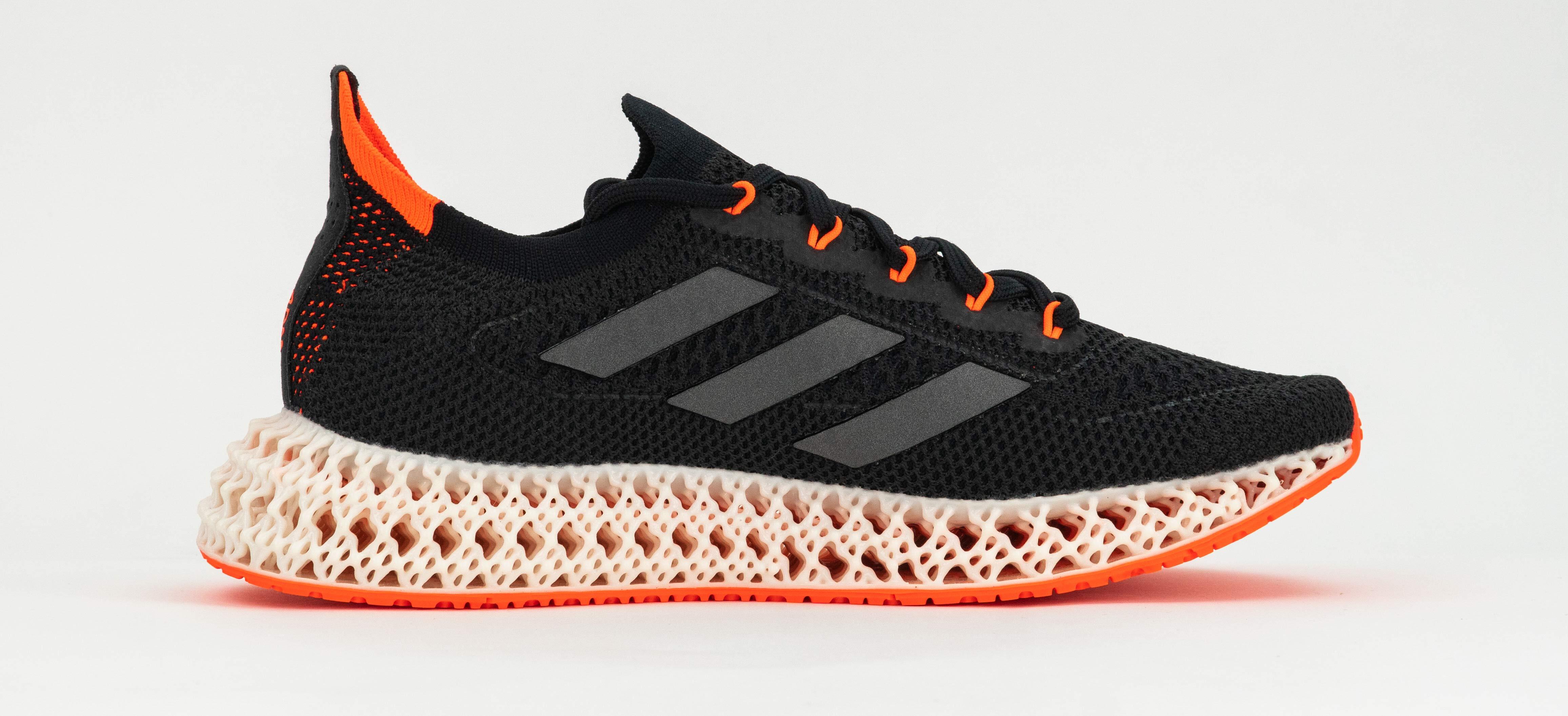 Adidas running shoes with 3D printed midsoles push your feet forward - CNET